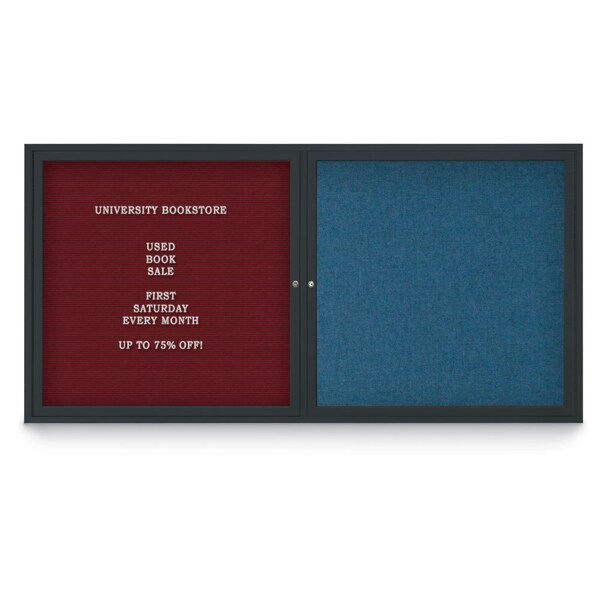 Corkboard, 24"x36", Pearl/Bronze
